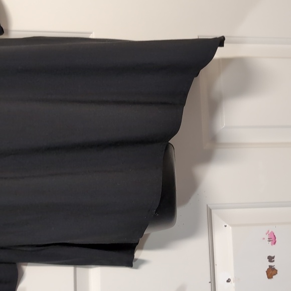 Sympli Asymmetrical Flowy Top Tunic Shoulder Cut out 3/4 sleeve Size 8 - Picture 5 of 12